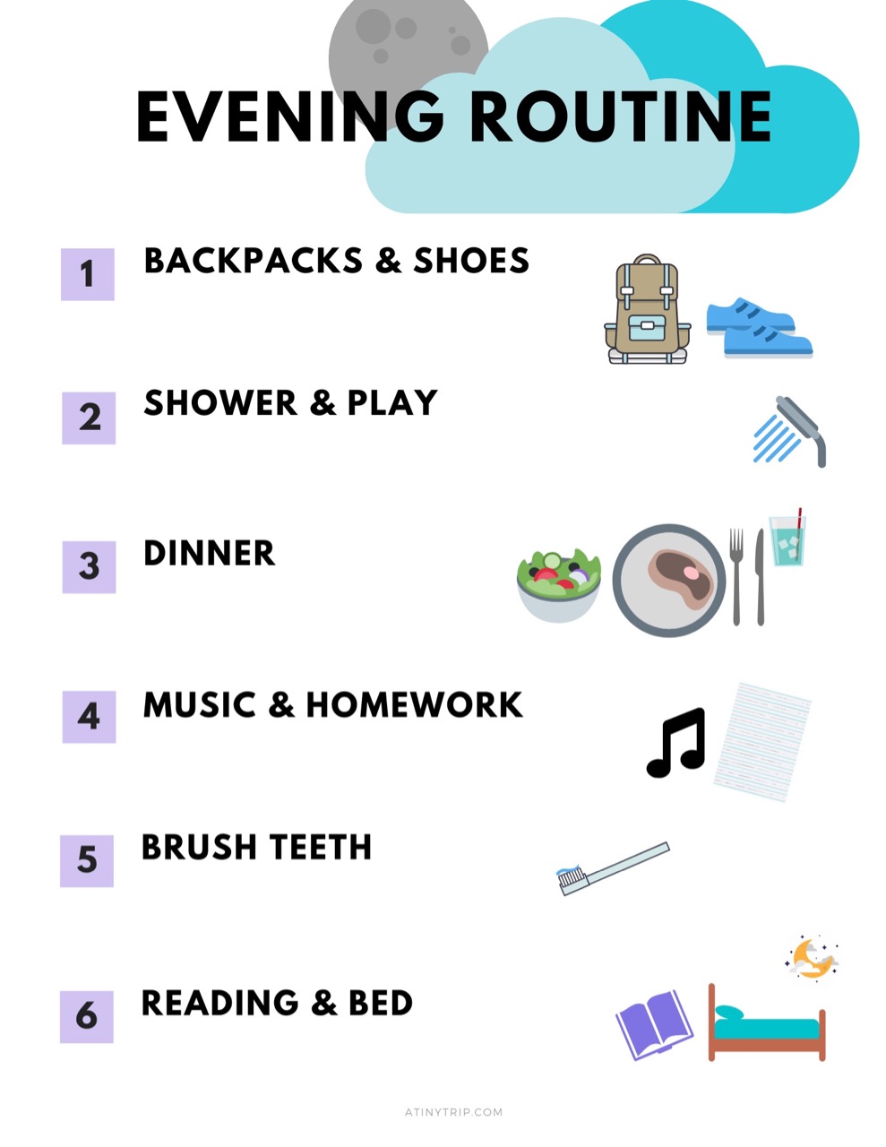 Ways to Improve your Weekday Evenings | A Tiny Trip
